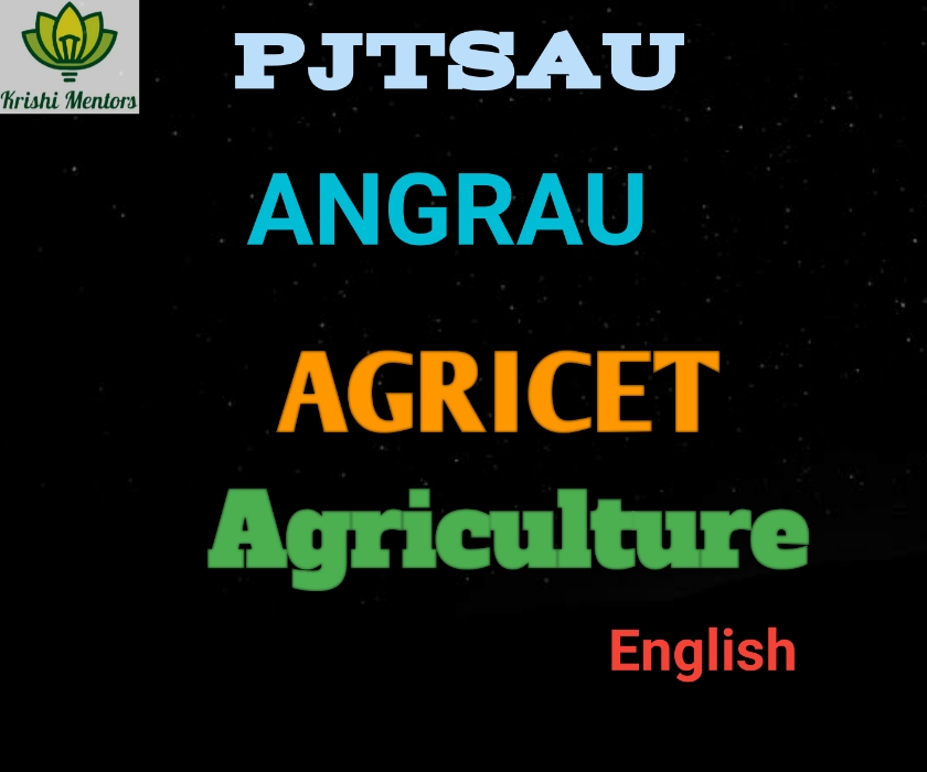 PJTSAU ANGRAU AGRICET E/M