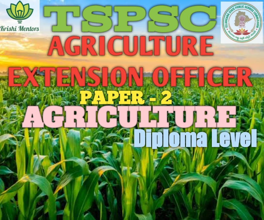 TSPSC -AEO -Agriculture Paper (E/M)