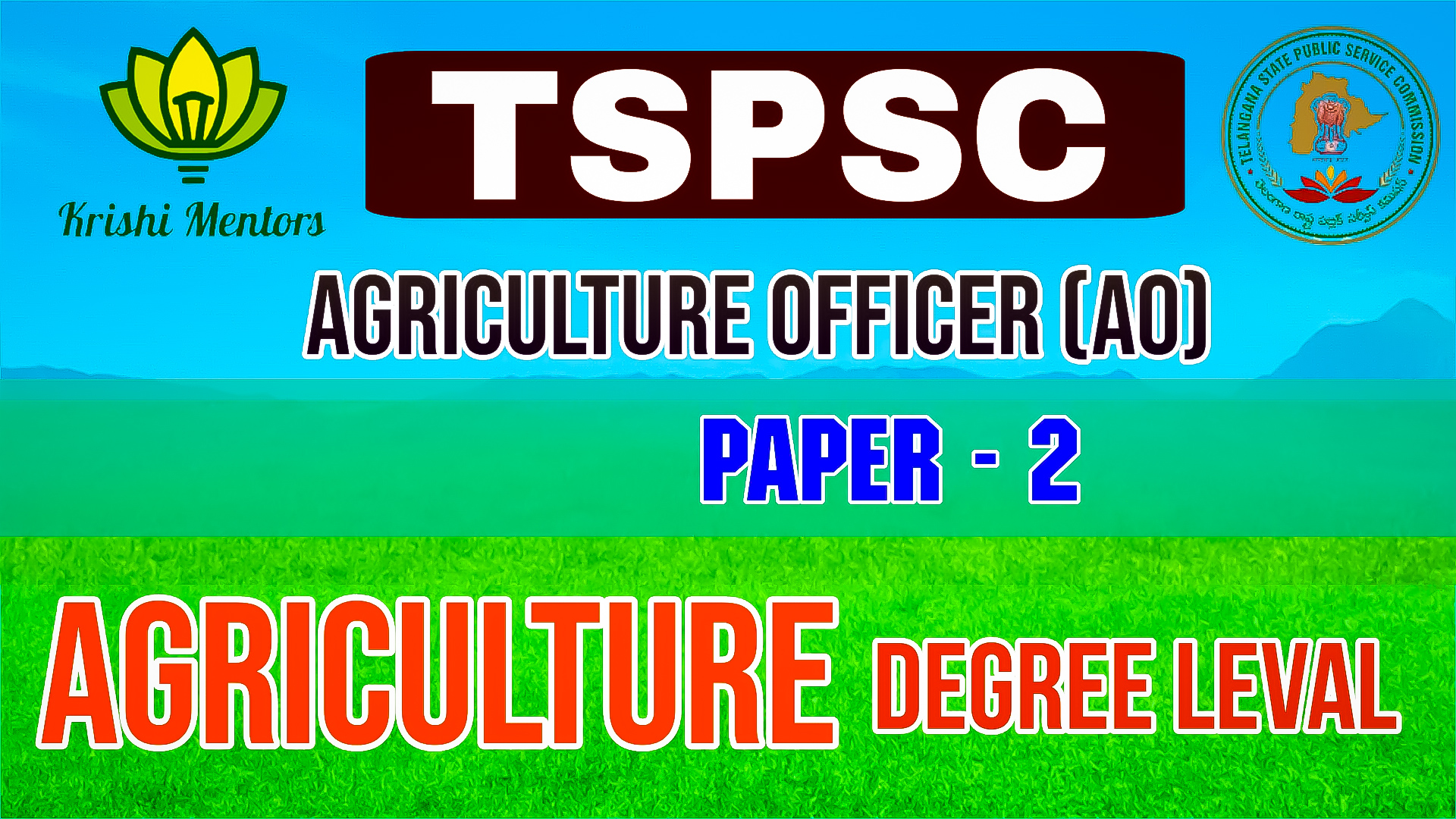 Agro climatic zones of Telangana